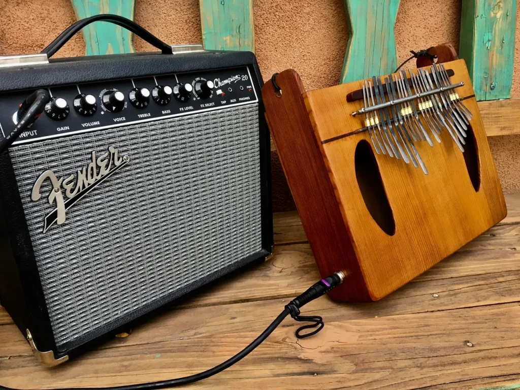 Fender acoustic guitar amp and fender acoustic ukulele.