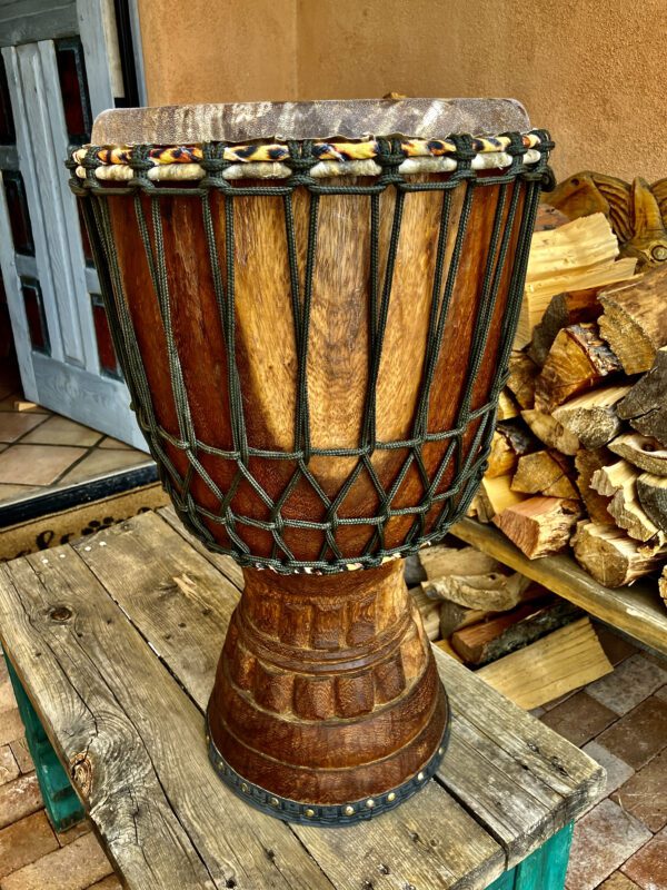 Iroko Wood Djembe' Drum