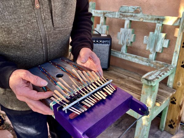 Electric Painted Kalimba Lamellophone