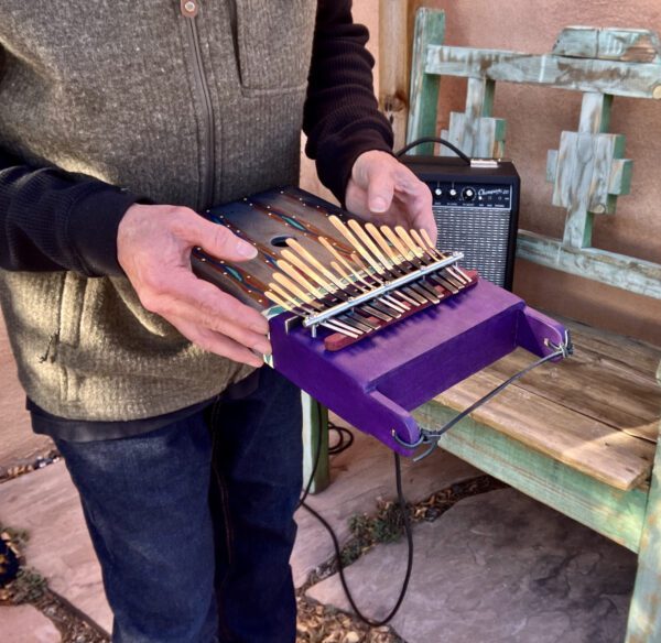 Electric Painted Kalimba Lamellophone