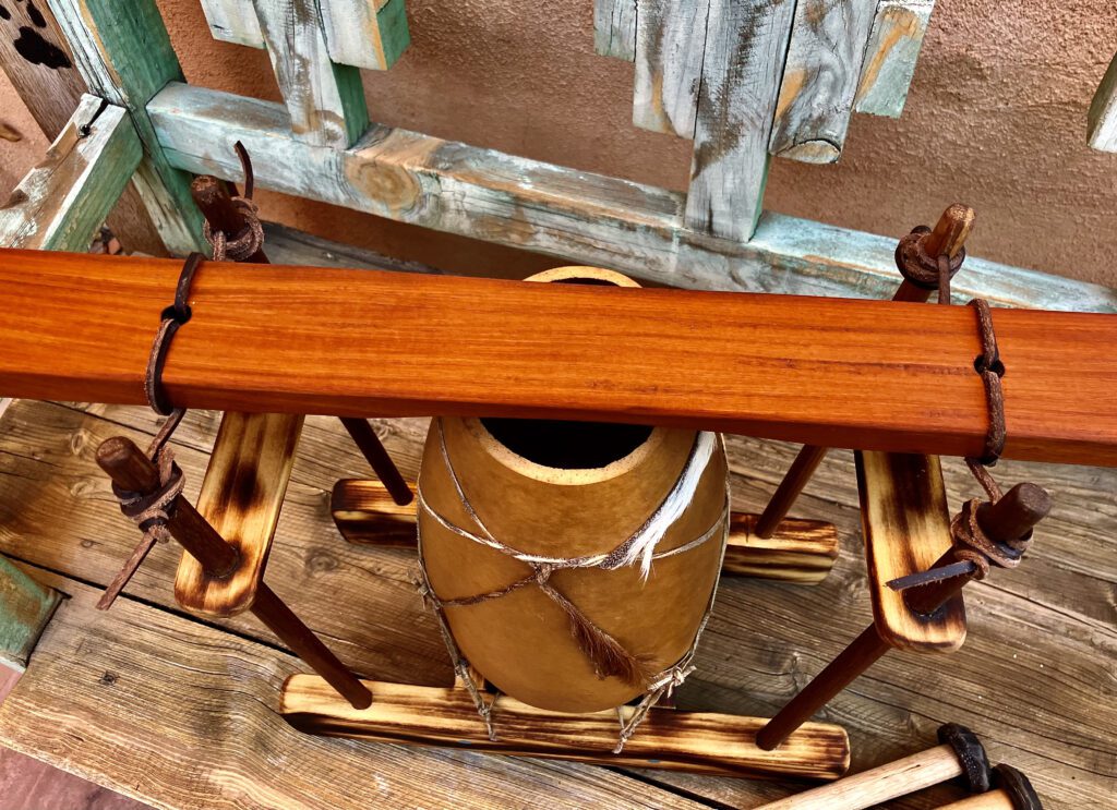 Limba/Mbila-Ilimba Drum with 2 Mallets - Crossroads Musical Instruments