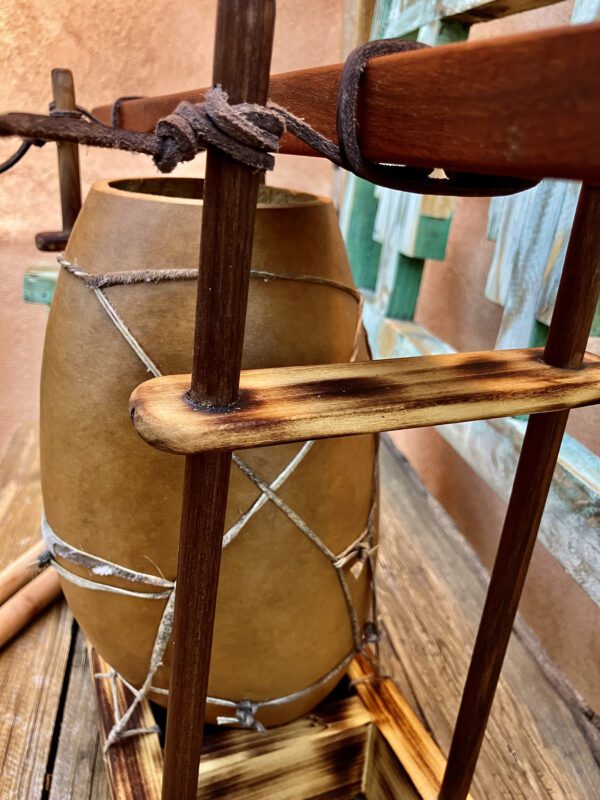 Limba/Mbila-Ilimba Drum with 2 Mallets - Image 5