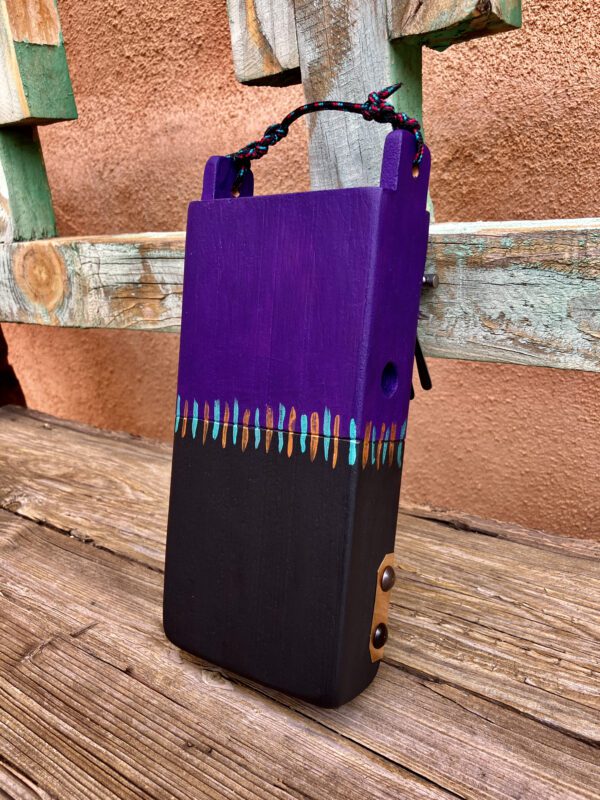 Purple/Black Small Kalimba - Image 4