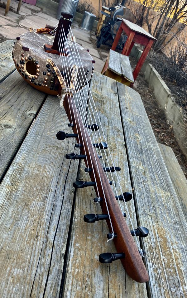 Small Ngoni Kamale Style Harp 10 String - Image 11